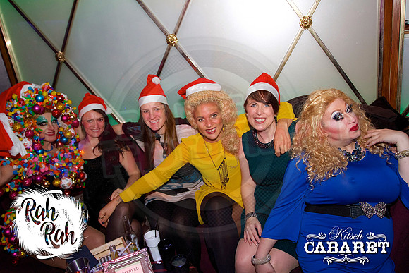 Kitsch Cabaret Christmas Show at Rah Rah Rooms London