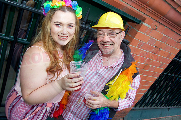 Manchester pride Canal Street celebration