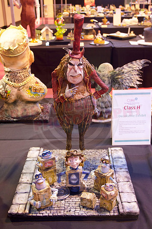 Cake International Gold Silver and bronze