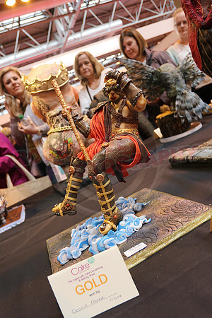 Cake International Gold Silver and bronze