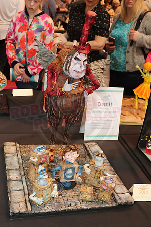 Cake International Gold Silver and bronze