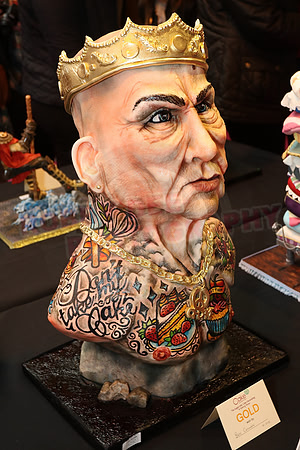 Cake International Gold Silver and bronze