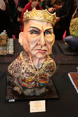 Cake International Gold Silver and bronze