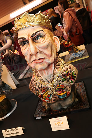 Cake International Gold Silver and bronze