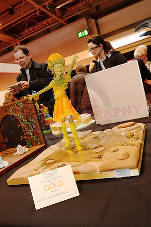 Cake International Gold Silver and bronze