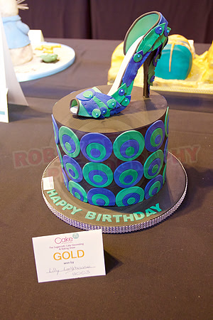 Cake International Gold Silver and bronze