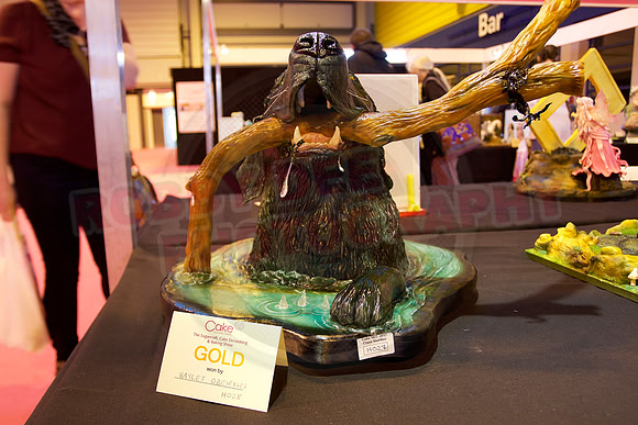 Cake International Gold Silver and bronze