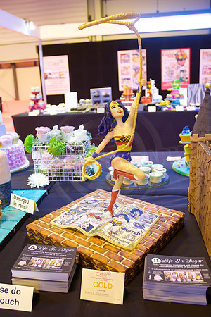 Cake International Gold Silver and bronze