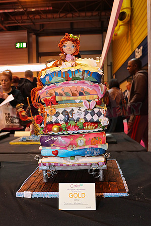 Cake International Gold Silver and bronze
