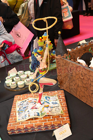 Cake International Gold Silver and bronze