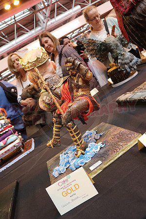 Cake International Gold Silver and bronze