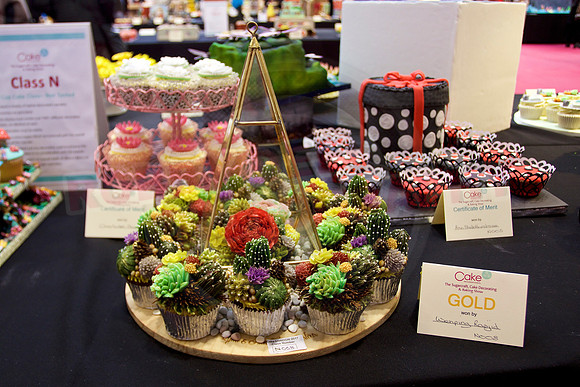 Cake International Cup Cake Entries Alexandra Palace 2095