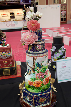 Cake International Amazing Wedding Cakes Entries at Alexandra Palace 2175