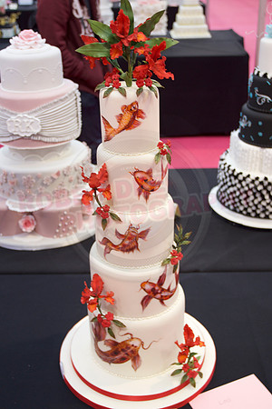Cake International Amazing Wedding Cakes Entries at Alexandra Palace 2231
