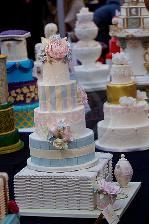Cake International Amazing Wedding Cakes Entries at Alexandra Palace 2352