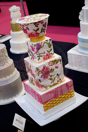 Cake International Amazing Wedding Cakes Entries at Alexandra Palace 2356