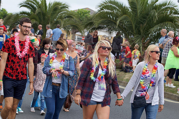Isle of Wigh LGBT Pride Celebration 2017.