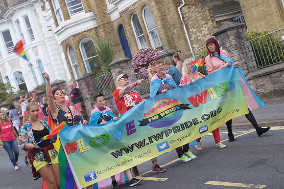Isle of Wigh LGBT Pride Celebration 2017.
