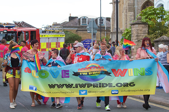 Isle of Wigh LGBT Pride Celebration 2017.