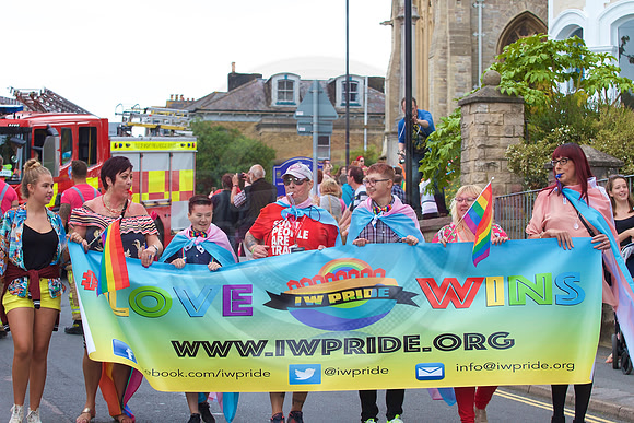 Isle of Wigh LGBT Pride Celebration 2017.