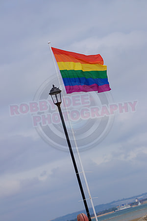 Isle of Wight Pride Village 2017.