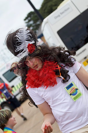Isle of Wight Pride Village 2017.