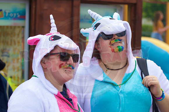 Isle of Wight Pride Village 2017.