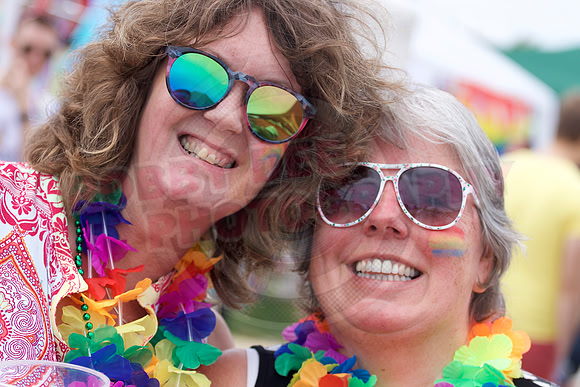 Isle of Wight Pride Village 2017.