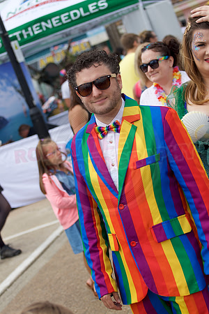 Isle of Wight Pride Village 2017.