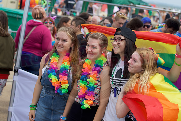 Isle of Wight Pride Village 2017.