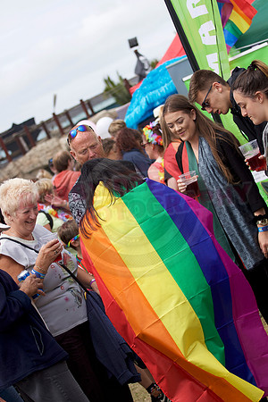 Isle of Wight Pride Village 2017.