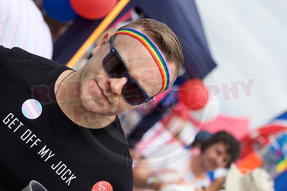 Isle of Wight Pride Village 2017.
