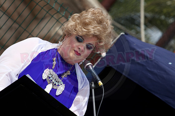 Isle of Wight Pride Village 2017.