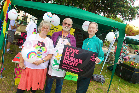 Isle of Wight Pride Village 2017.