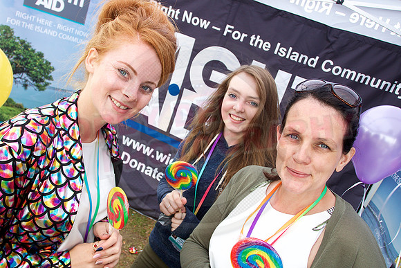 Isle of Wight Pride Village 2017.