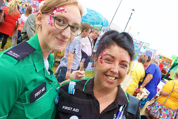 Isle of Wight Pride Village 2017.