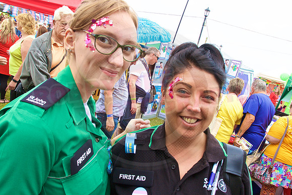Isle of Wight Pride Village 2017.
