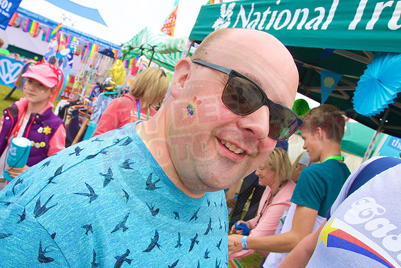 Isle of Wight Pride Village 2017.