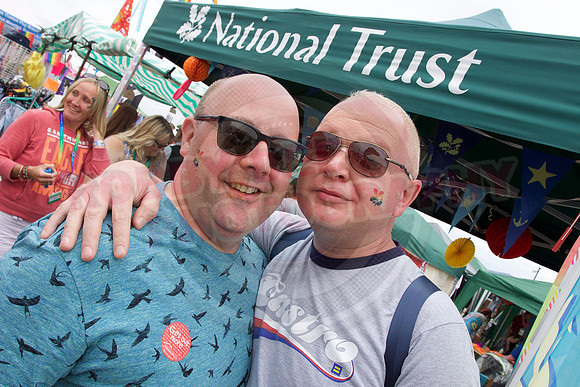 Isle of Wight Pride Village 2017.