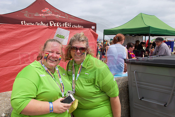 Isle of Wight Pride Village 2017.