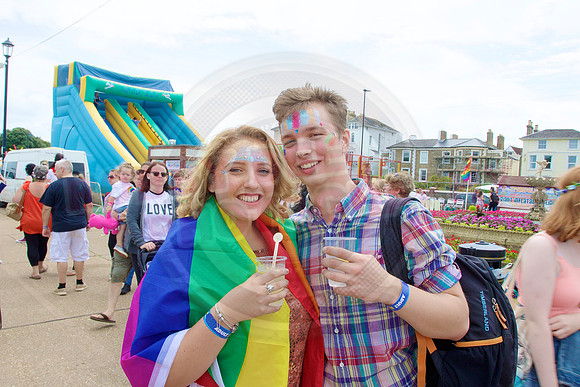 Isle of Wight Pride Village 2017.