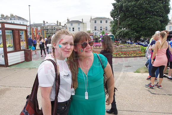 Isle of Wight Pride Village 2017.