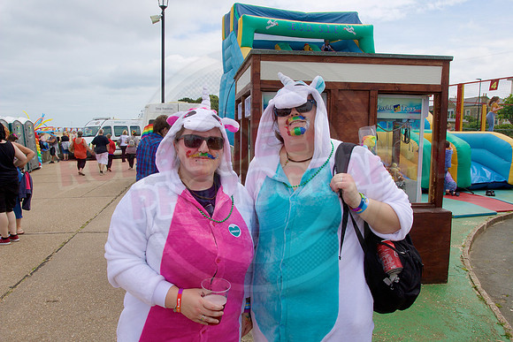Isle of Wight Pride Village 2017.