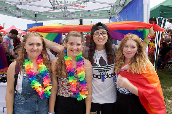 Isle of Wight Pride Village 2017.