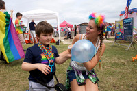 Isle of Wight Pride Village 2017.