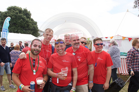 Isle of Wight Pride Village 2017.
