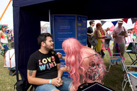 Isle of Wight Pride Village 2017.