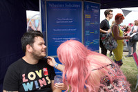 Isle of Wight Pride Village 2017.