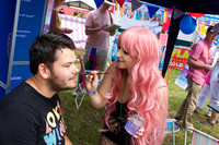 Isle of Wight Pride Village 2017.