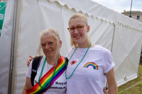 Isle of Wight Pride Village 2017.